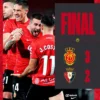 Hasil Mallorca vs Osasuna