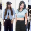 outfit crop top ala idol kpop