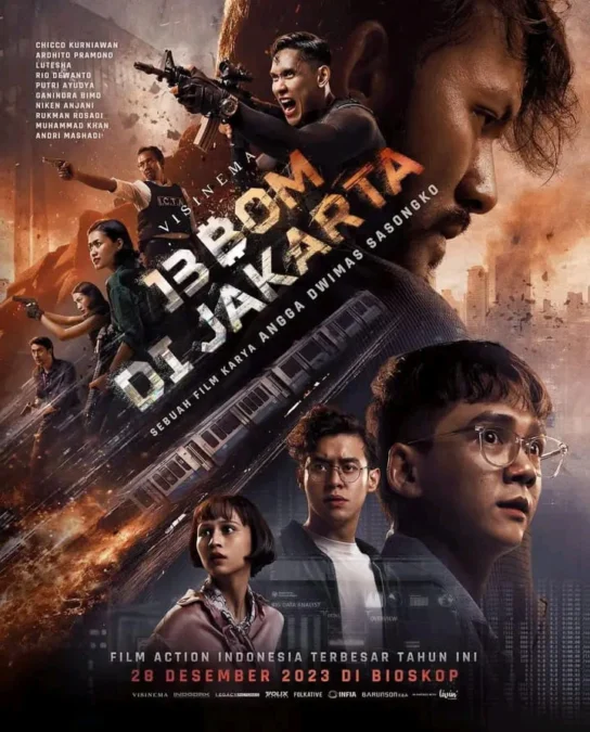 Sinopsis Film Action Indonesia dengan Ledakan Asli 13 Bom di Jakarta akan Segera Menggemparkan Bioskop Indonesia