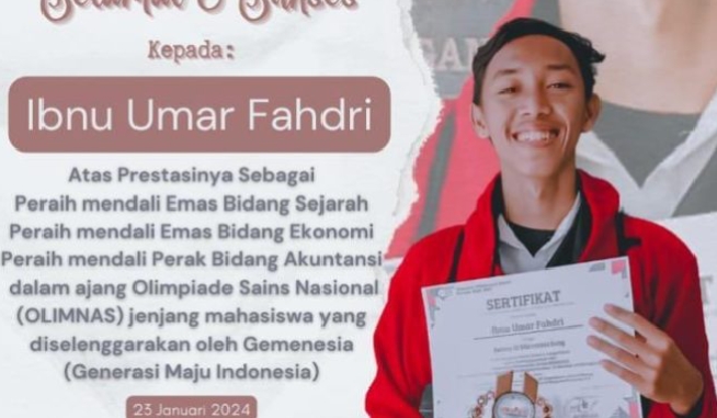 Satu Orang Tiga Juara, Ibnu Umar Harumkan Nama IAIN Cirebon