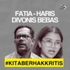 Haris Azhar dan Fatia Maulidiyanti Bebas