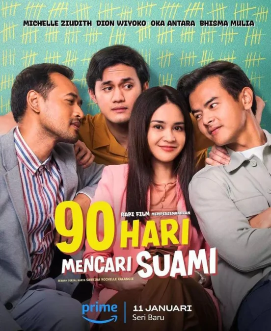 Jadwal Tayang Series 90 Hari Mencari Suami dari Episode 1-8