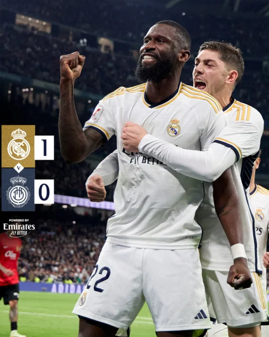 Hasil Real Madrid vs RCD Mallorca