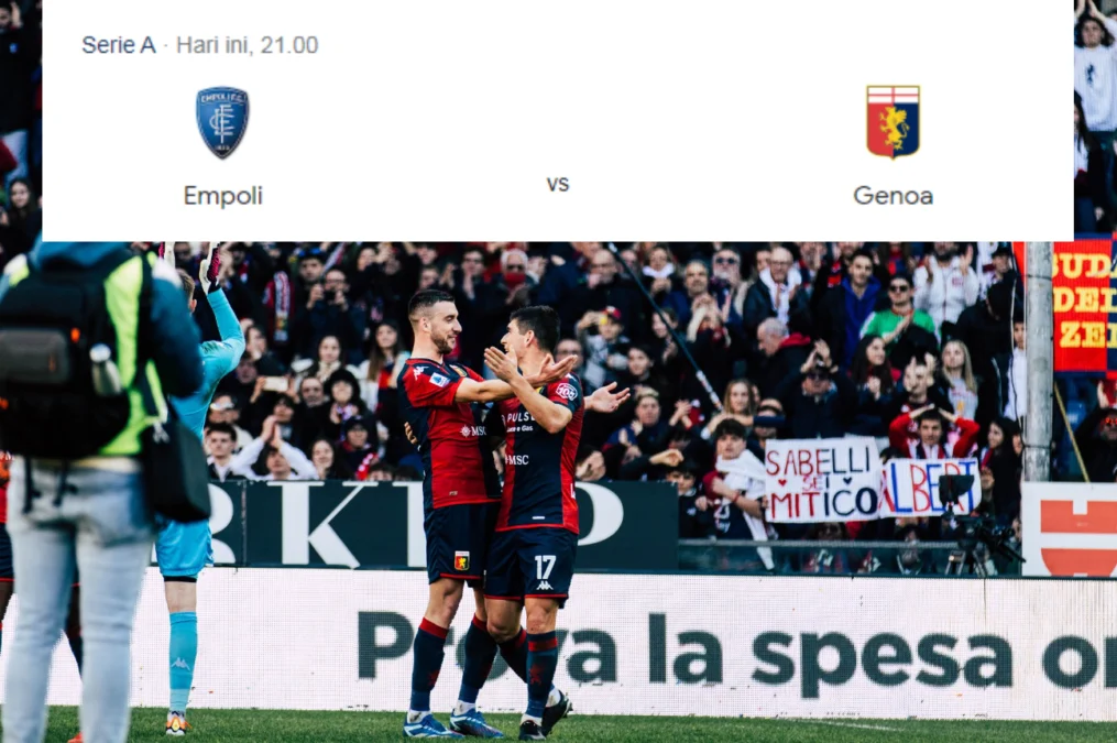 Empoli vs Genoa di Serie A 2023/2024