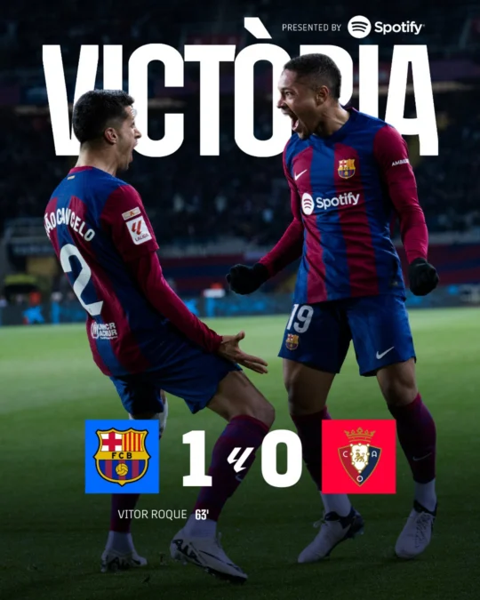 Barcelona vs Osasuna