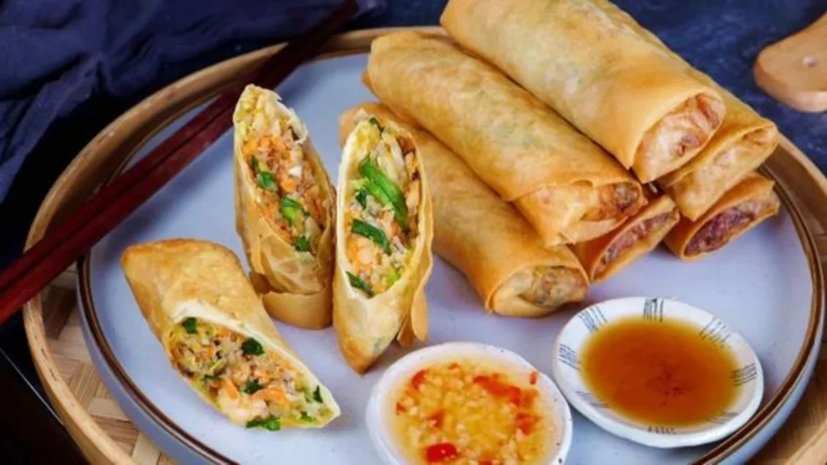 Resep Spring Roll Goreng Renyah Ala Vietnam, Cocok Untuk di Cocol dengan Saus Pedas Manis