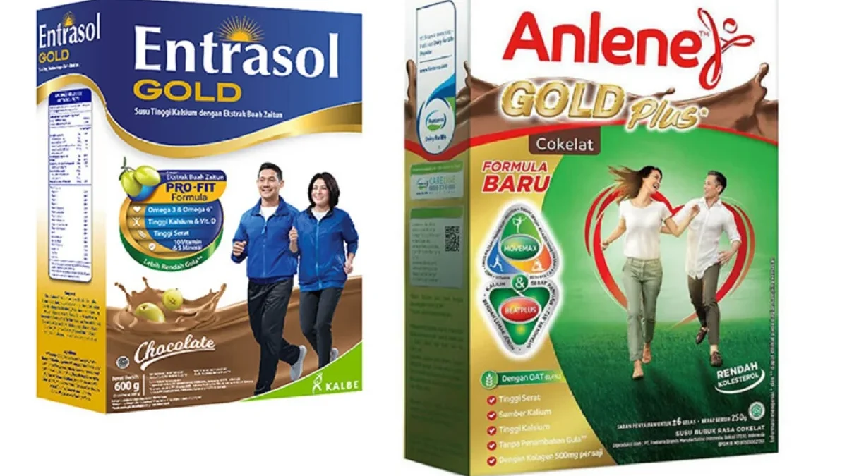 Anlene Gold atau Entrasol Gold: Mana yang Baik untuk Tulang dan Sendi Lansia?