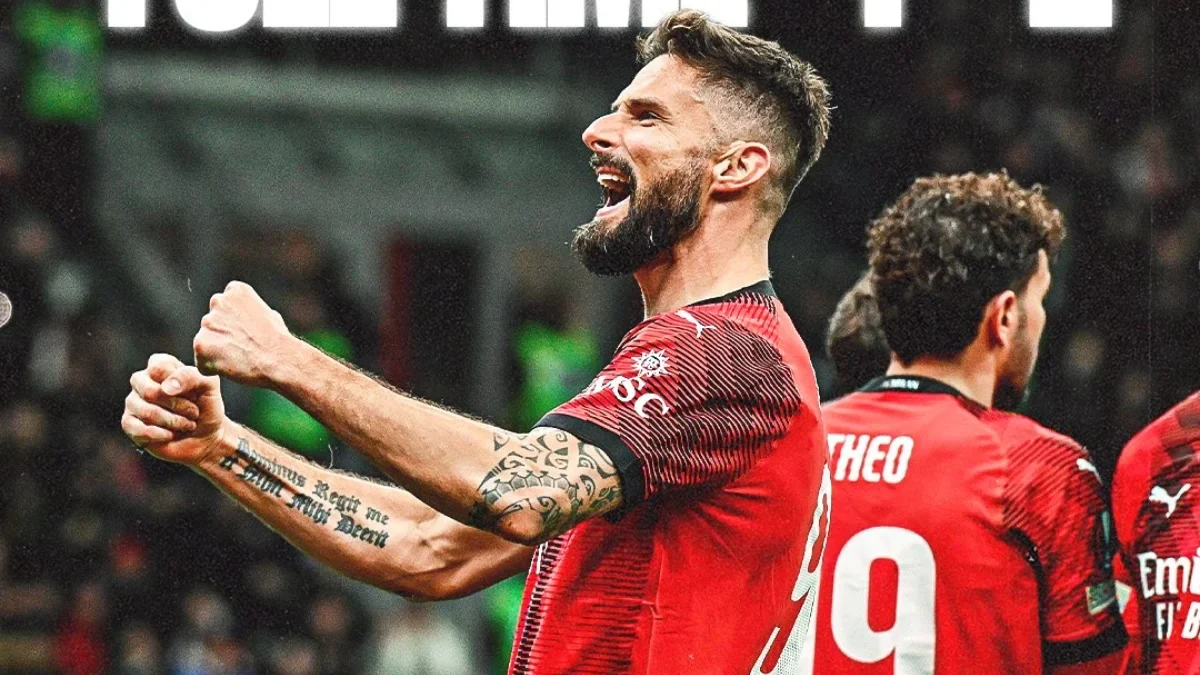 Hasil AC Milan vs Slavia Praha di Liga Europa 2023/2024: AC Milan Menang Unggul 2 Gol!