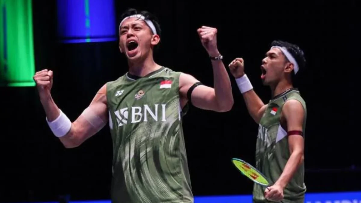 Ganda Putra Indonesia Fajar Rian Menang di All England 2024 usai Kalahkan Negara Tetangga