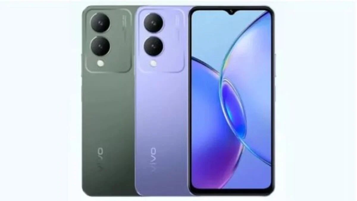 vivo Y17s: Desain 2.5D dengan Warna Glitter Purple dan Forest Green