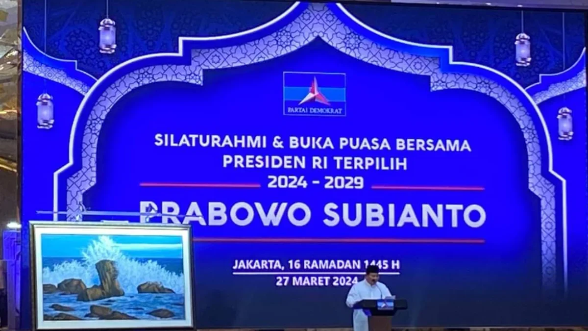 Saat Buka Puasa Bersama, SBY Memberi Perintah Prabowo Perbaiki Sistem Pemilu Kedepannya