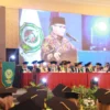 ORASI. Menteri PAN-RB Republik Indonesia, Abdullah Azwar Anas SPd SS MSi hadir pada Wisuda XXVIII IAIN Syekh N