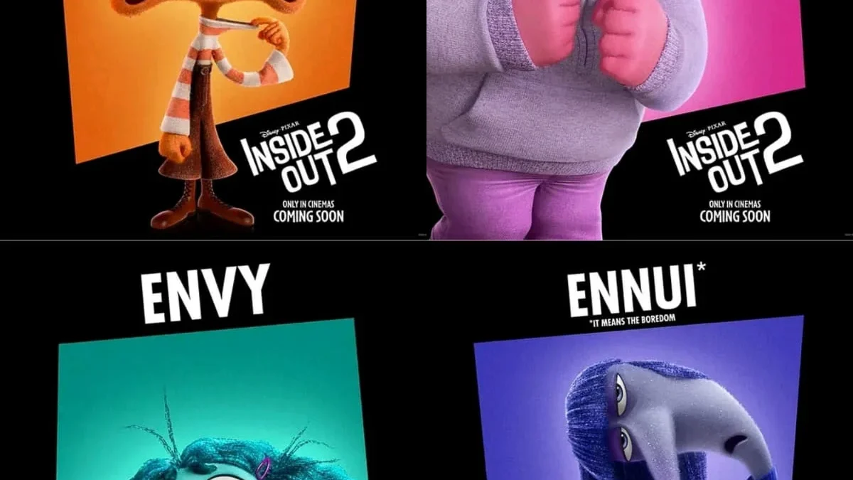 Poster Inside Out 2 Ungkap Emosi Baru Riley yang Beranjak Remaja