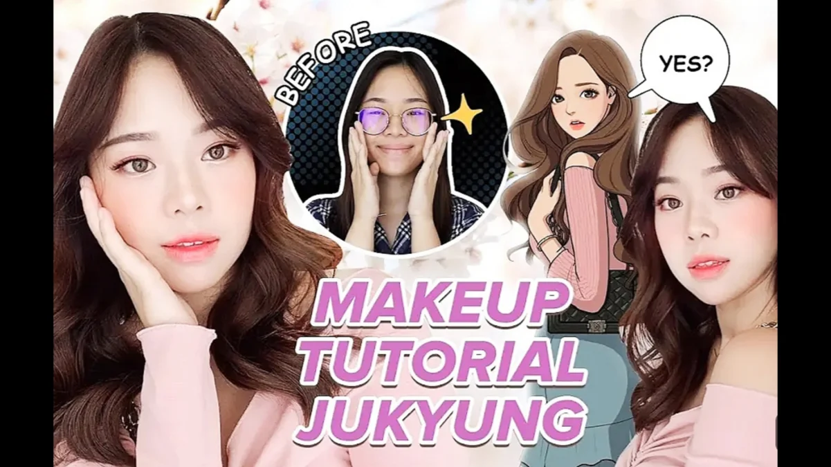 tutorial makeup ala Jukyung True Beauty