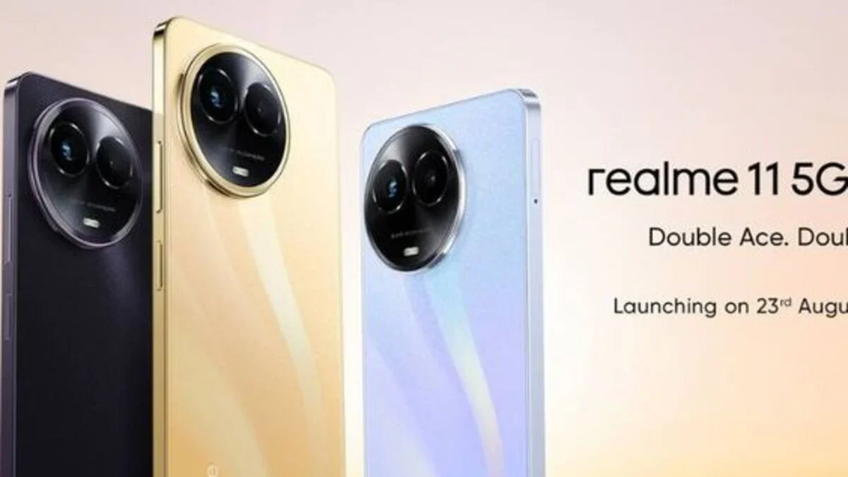 Realme 11: Desain Menarik dengan Pilihan Warna Glory Gold dan Dark Glory