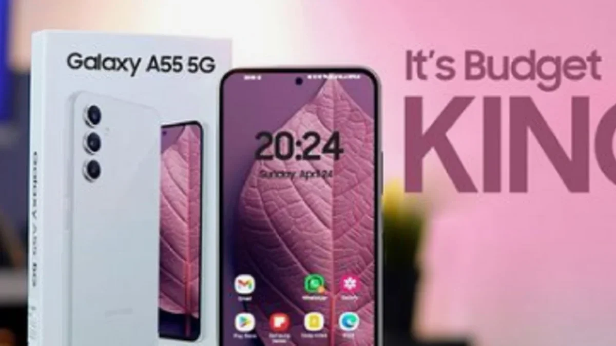 Samsung Galaxy A55: Kualitas Layar Super AMOLED, Nonton Film Makin Puas!