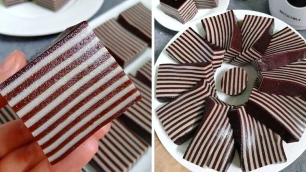 Resep Kue Lapis Coklat Tepung Kanji: Manis Legit Legit, Lembut di Mulut