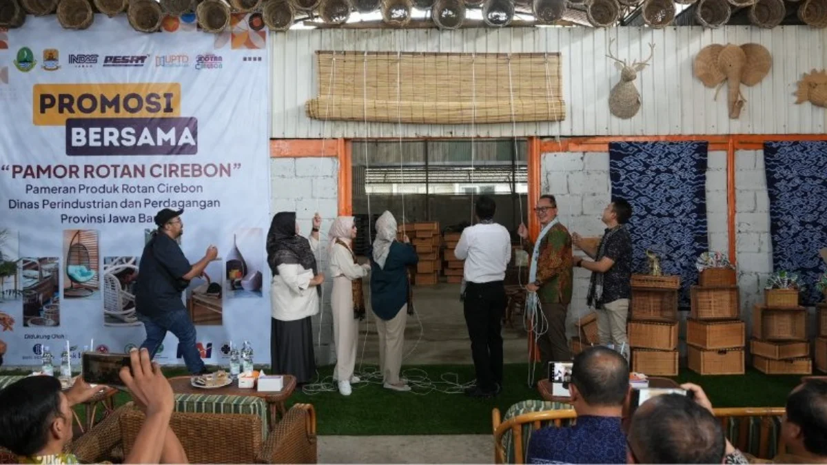 Disperindag Jabar Sukses Menggelar Pameran Rotan di Cirebon: Promosikan Produk Lokal ke Pasar Internasional