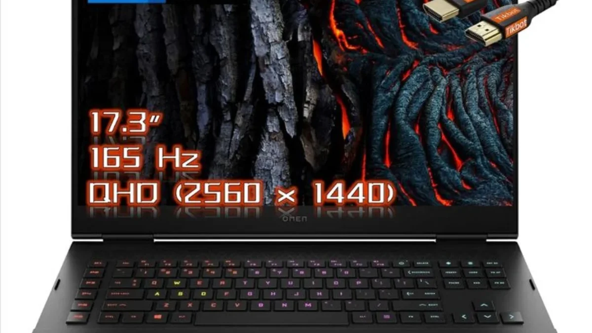 Laptop Gaming Omen 17 Tergahar dengan Tombol Khusus Bebrbasis AI Copilot Microsoft, Segini Harganyaa!