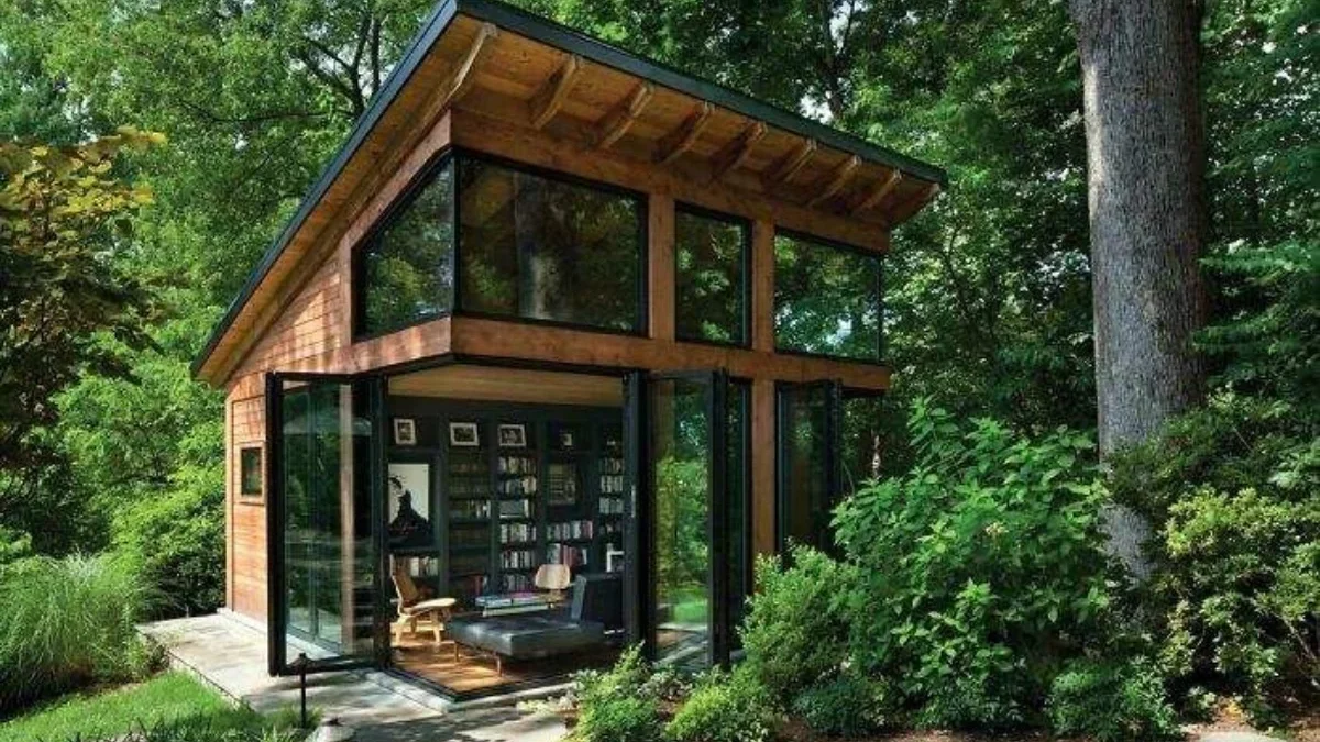 Inspirasi Model Desain Kabin di Kebun dari yang Simpel hingga Modern