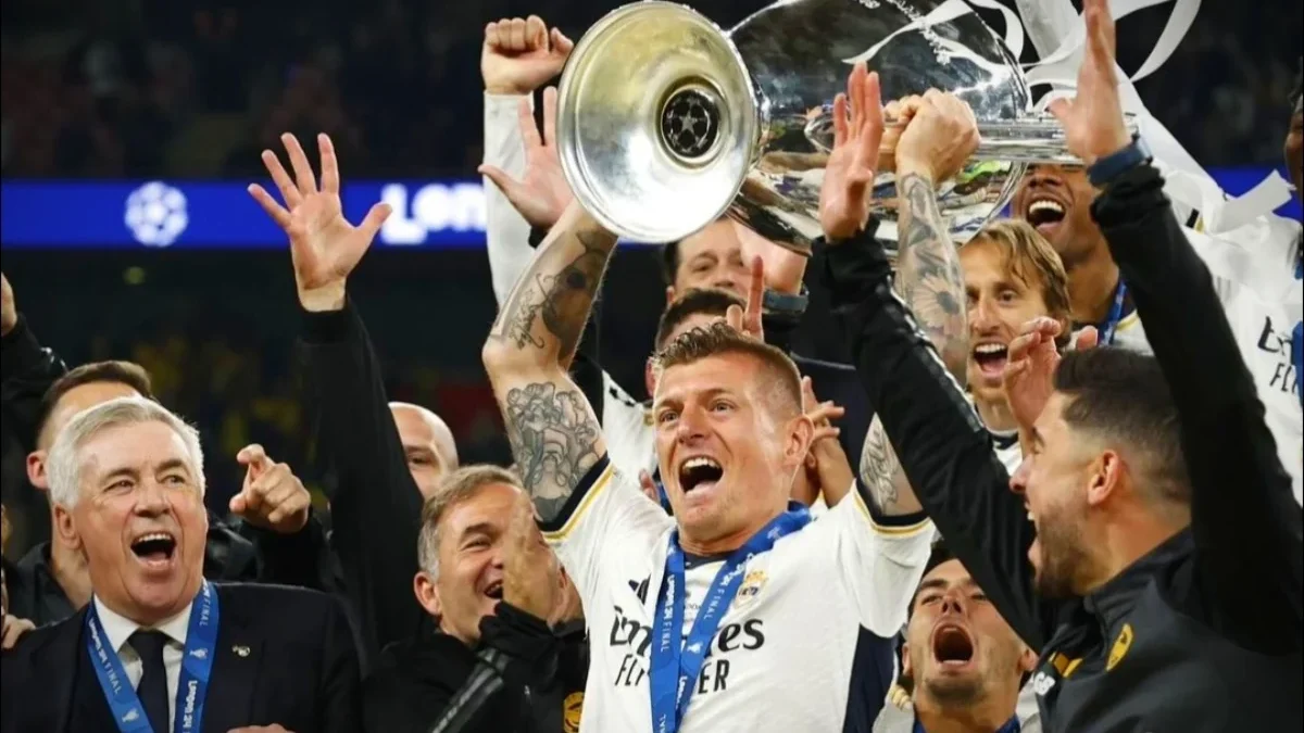 Toni Kroos Persembahkan Real Madrid Lima Gelar Liga Champions