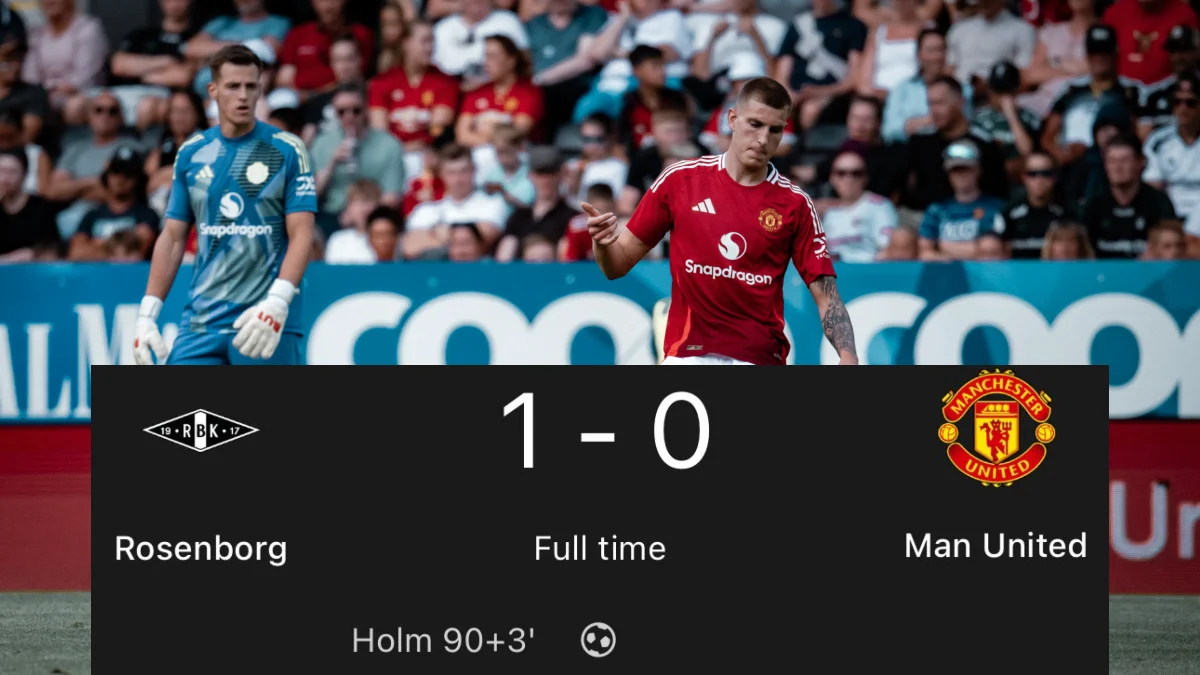 Gokil! Manchester United kalah dari Klub Antah Berantah Ini di Pertandingan Rosenborg vs Manchester United