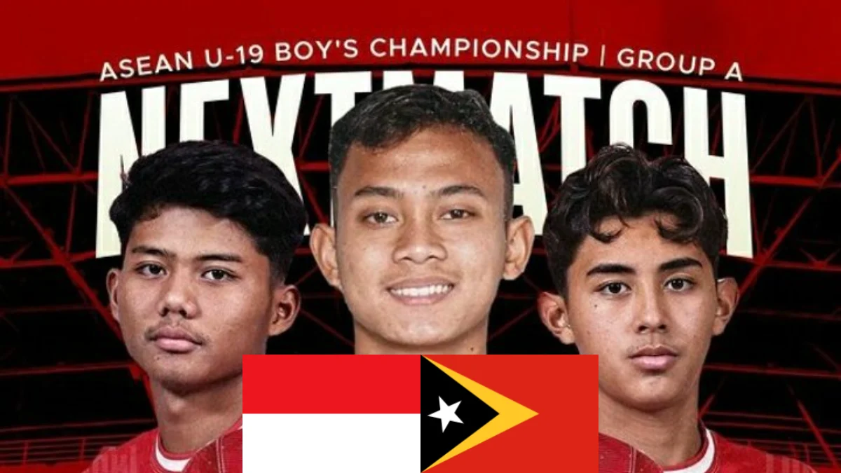 Jadwal, Siaran Langsung, dan Link Streaming Indonesia U19 vs Timor Leste U19 di AFF U19 2024