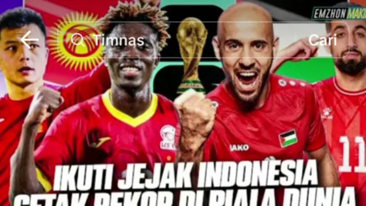 Palestina Ikuti Jejak Indonesia Cetak Rekor Piala Dunia