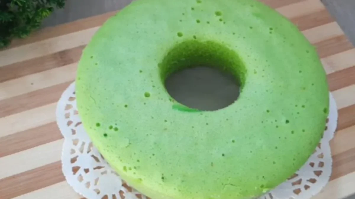 Resep Kue Bolu Pandan Kukus 4 Telur Super Lezat Dan Maknyus