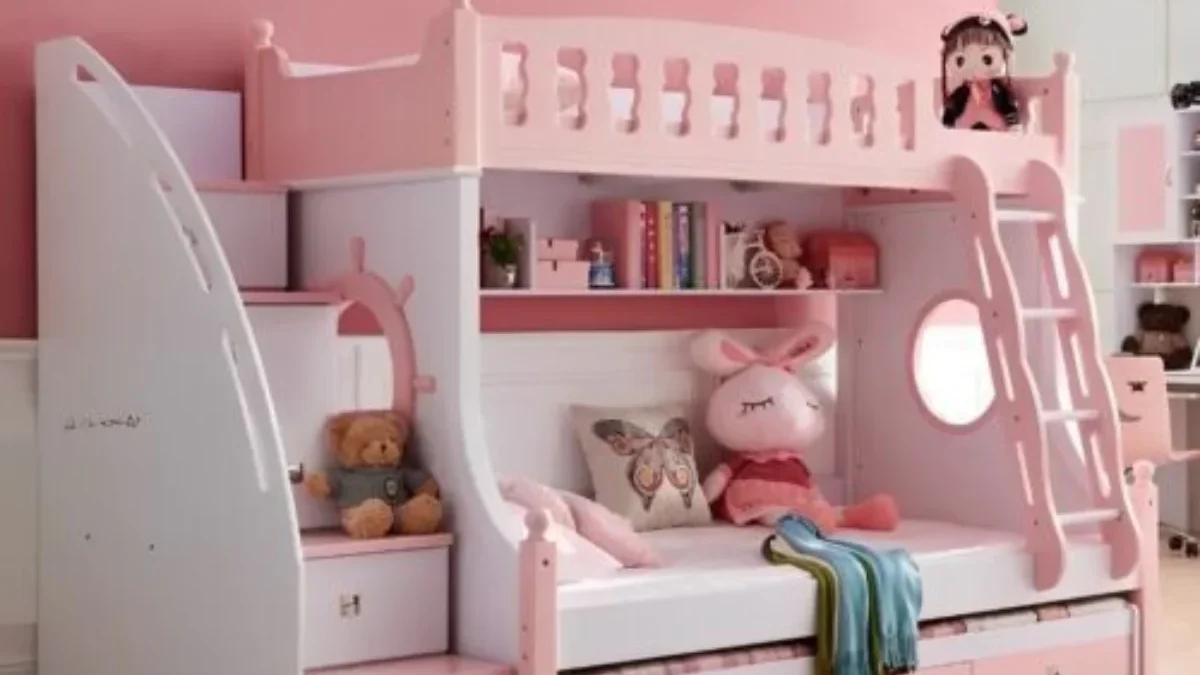 Inspirasi Desain Kamar Anak Perempuan 3x3 yang Nyaman dan Penuh Warna