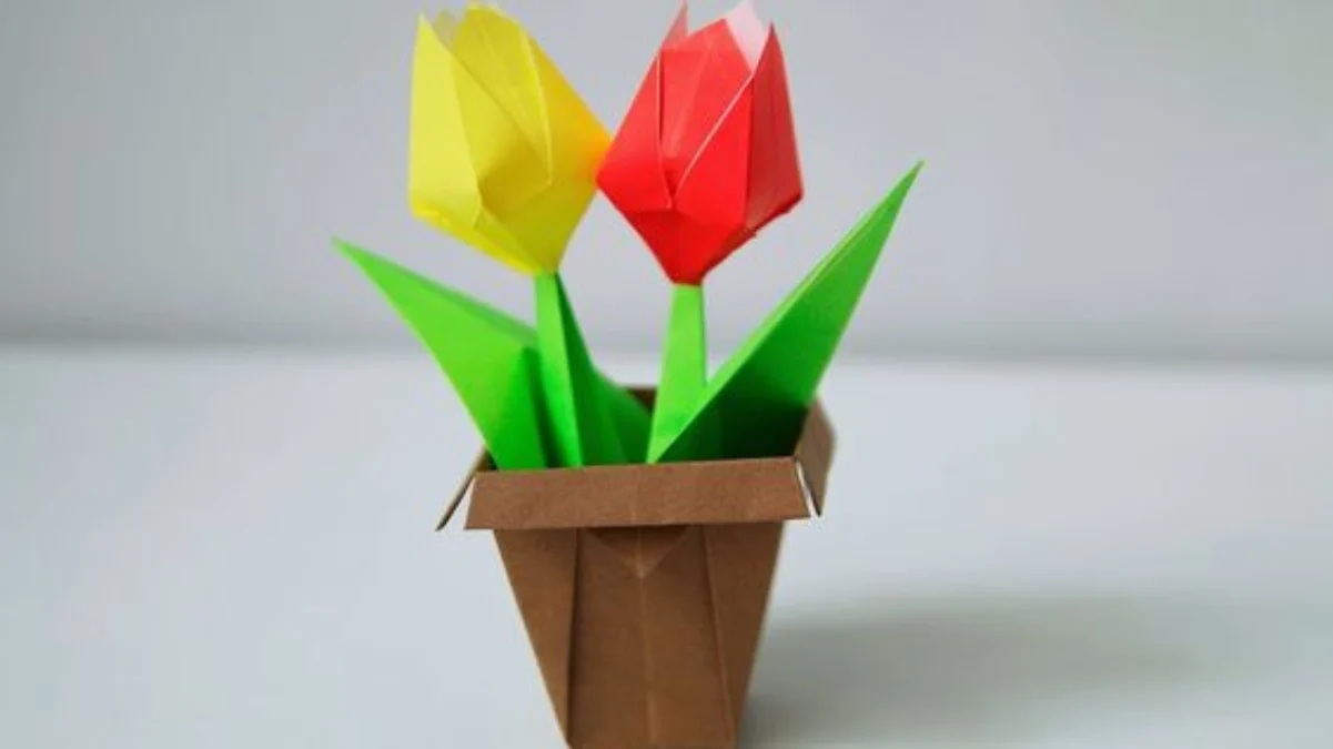 Cara Membuat Origami Bunga, Kupu-Kupu dan Burung untuk Hiasan Dinding Rumah