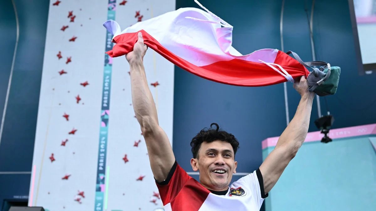 Atlet Indonesia Peraih Emas Pertama Olimpiade Paris 2024 Veddriq Leonardo Beri Pesan ke Pemerintah