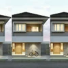 Contoh Bentuk Rumah Minimalis Modern 2 Lantai yang Gak Bisa Bikin Berpaling dari yang Lain