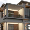 Contoh Rumah Minimalis Modern 2 Lantai Unik yang Memadukan Fungsionalitas dan Estetika