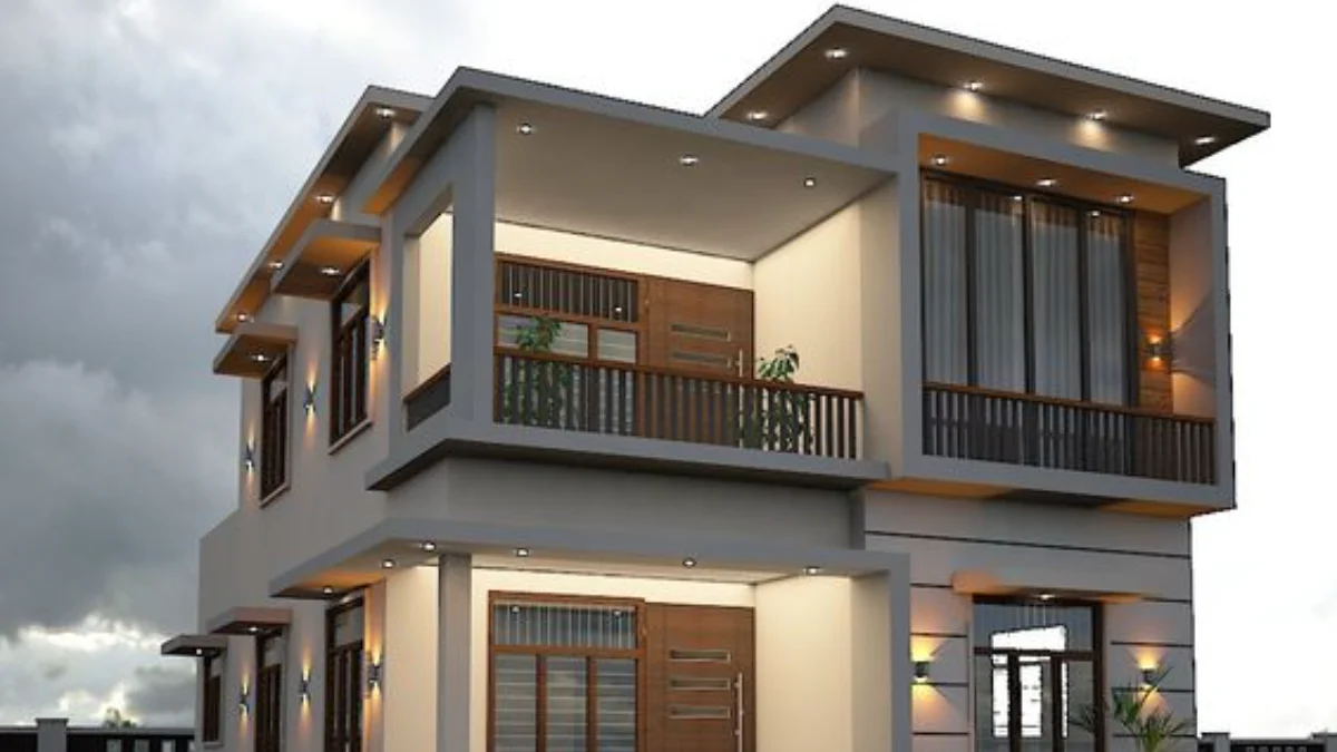 Contoh Rumah Minimalis Modern 2 Lantai Unik yang Memadukan Fungsionalitas dan Estetika