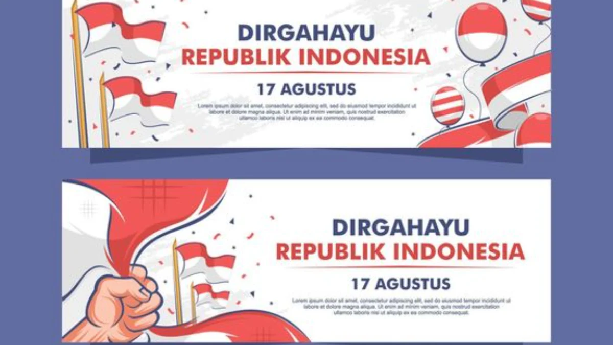 Menyambut Hari Kemerdekaan dengan Kreatifitas Spanduk 17 Agustus