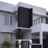 Rumah Minimalis 2 Lantai Tampak Depan, Yang Super Cantik, Sedap Dipandang dan Memiliki Nilai Estetik