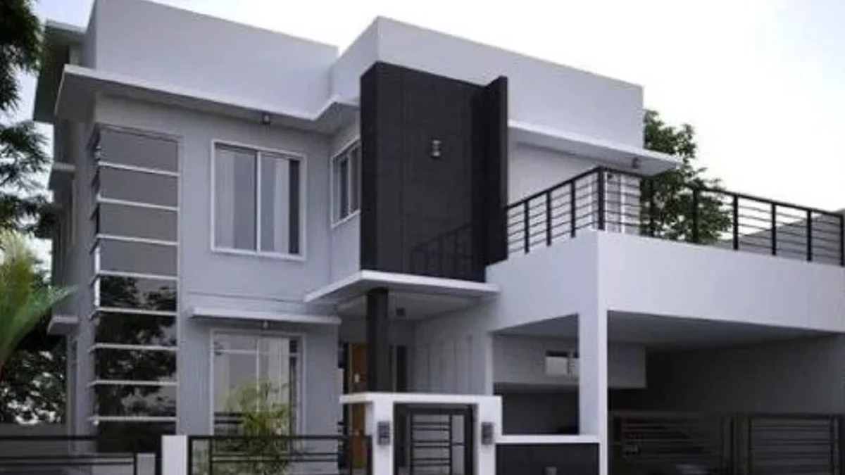 Rumah Minimalis 2 Lantai Tampak Depan, Yang Super Cantik, Sedap Dipandang dan Memiliki Nilai Estetik