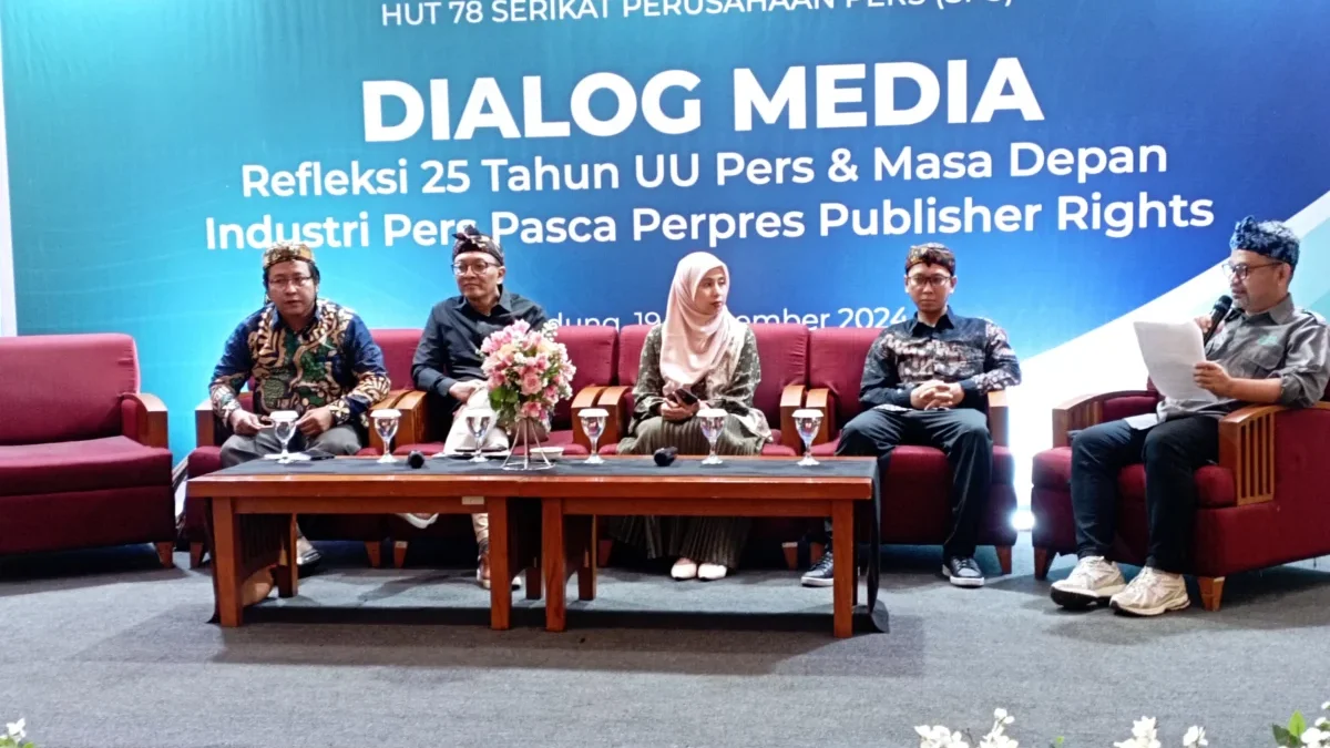 Peringati HUT ke-78 dan 25 Tahun UU Pers, SPS Gelar Acara Dialog Media Mewujudkan Pers Sehat, Pers Berkualitas