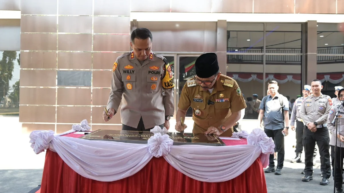 Polres Kuningan Jawa Barat Resmikan Gedung SPKT Tatag Trawang Tungga