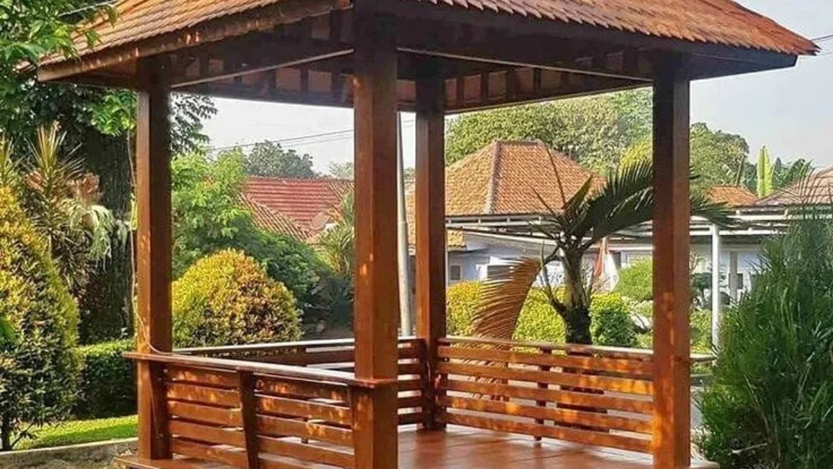 Ide Desain Gazebo Bambu Unik untuk Hunian yang Super Nyaman