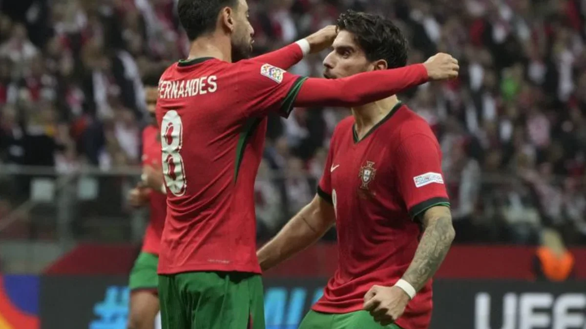 Bruno Fernandez Menjadi MOTM di Laga Timnas Portugal Vs Timnas Polandia