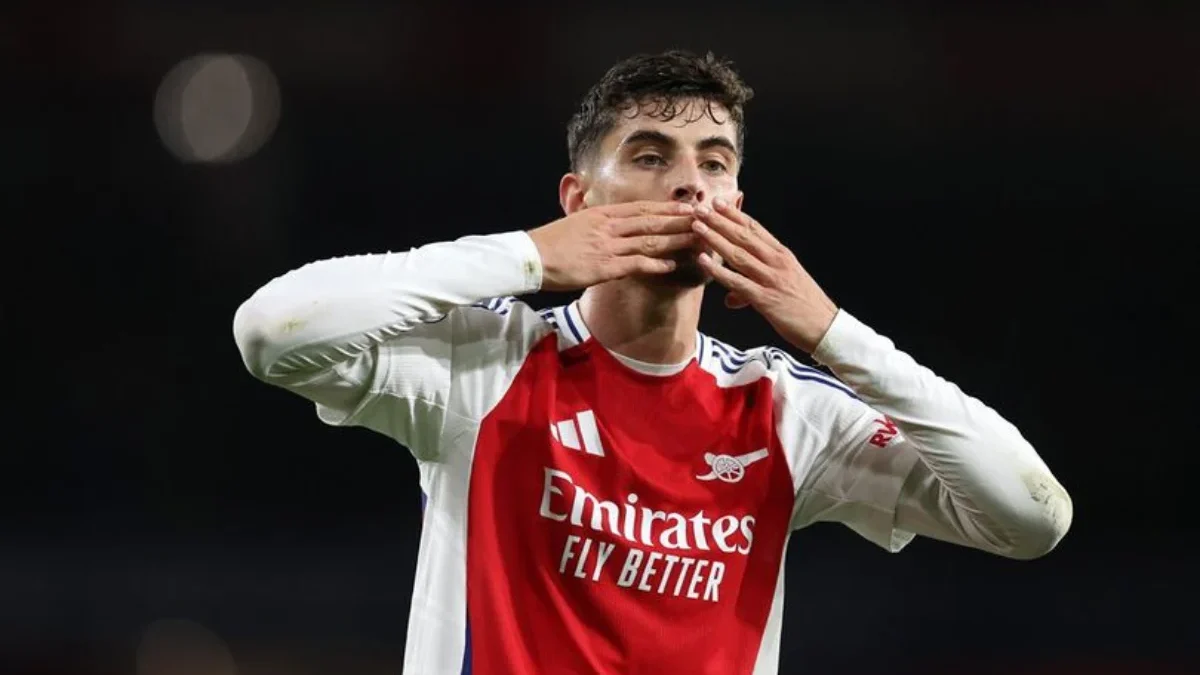 Kai Havertz Menjadi MOTM di Laga Arsenal vs PSG 