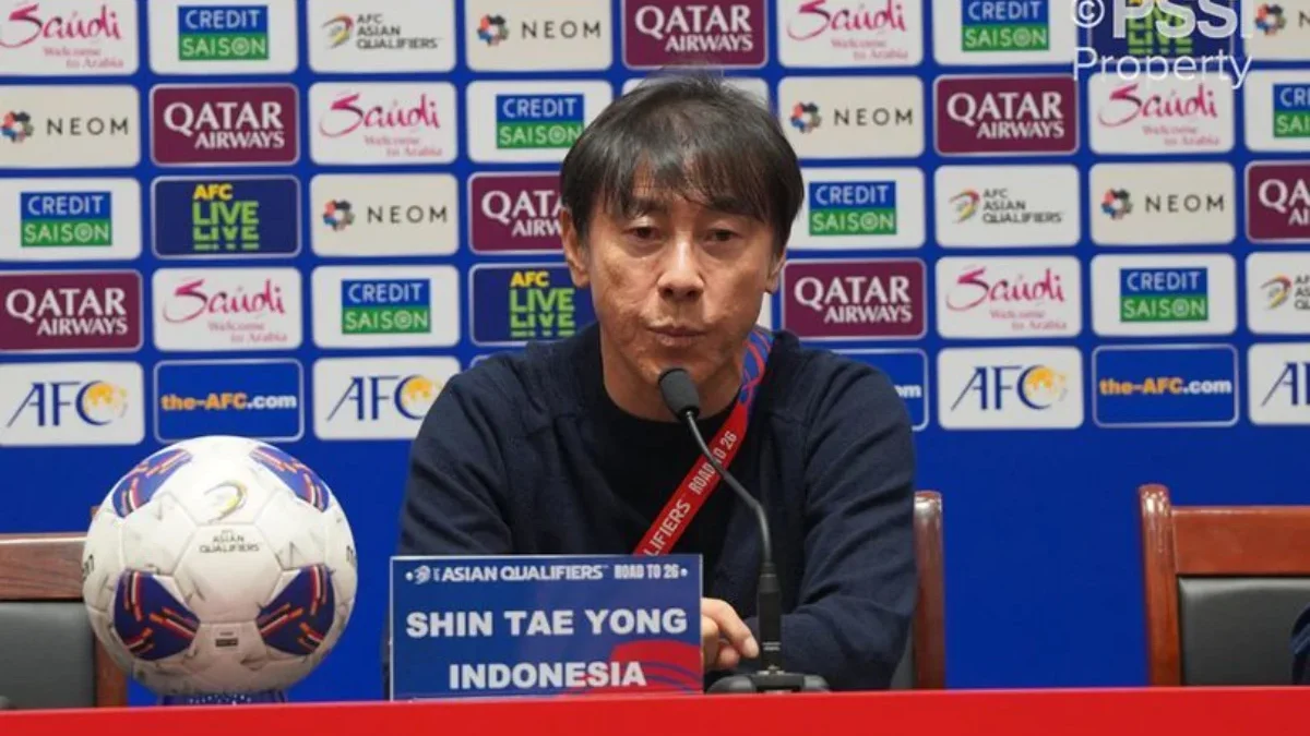 Kata Shintaeyong Timnas Indonesia Kalah Dari China Itu Kurang Beruntung 