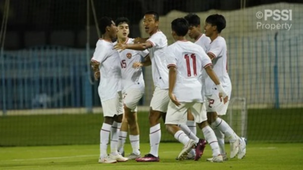 Timnas Indonesia U17 Libas Timnas Qatar di Laga Uji Coba