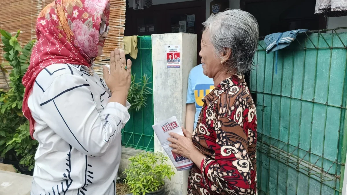 Calon Wakil Walikota Cirebon Nomor Urut 1 Sapa Warga Pekalangan Utara