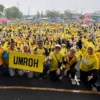 Senam Massal Golkar Cetak Rekor MURI