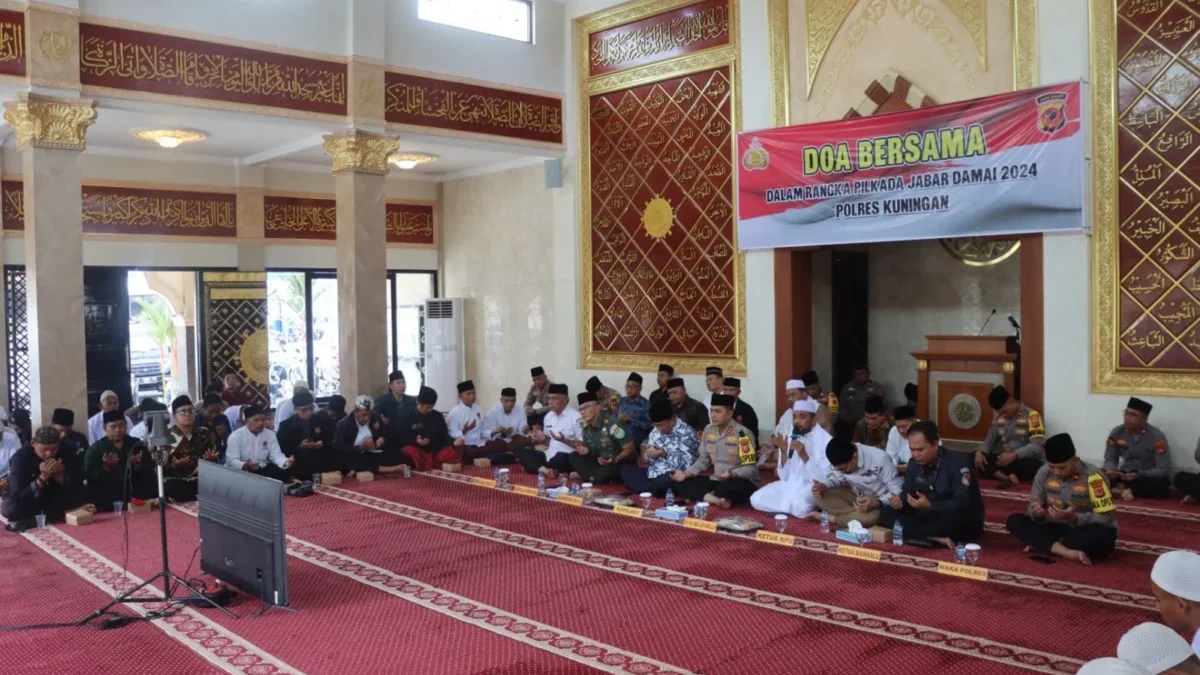 Doa Bersama Untuk Pilkada Damai 2024 di Kabupaten Kuningan Jawa Barat