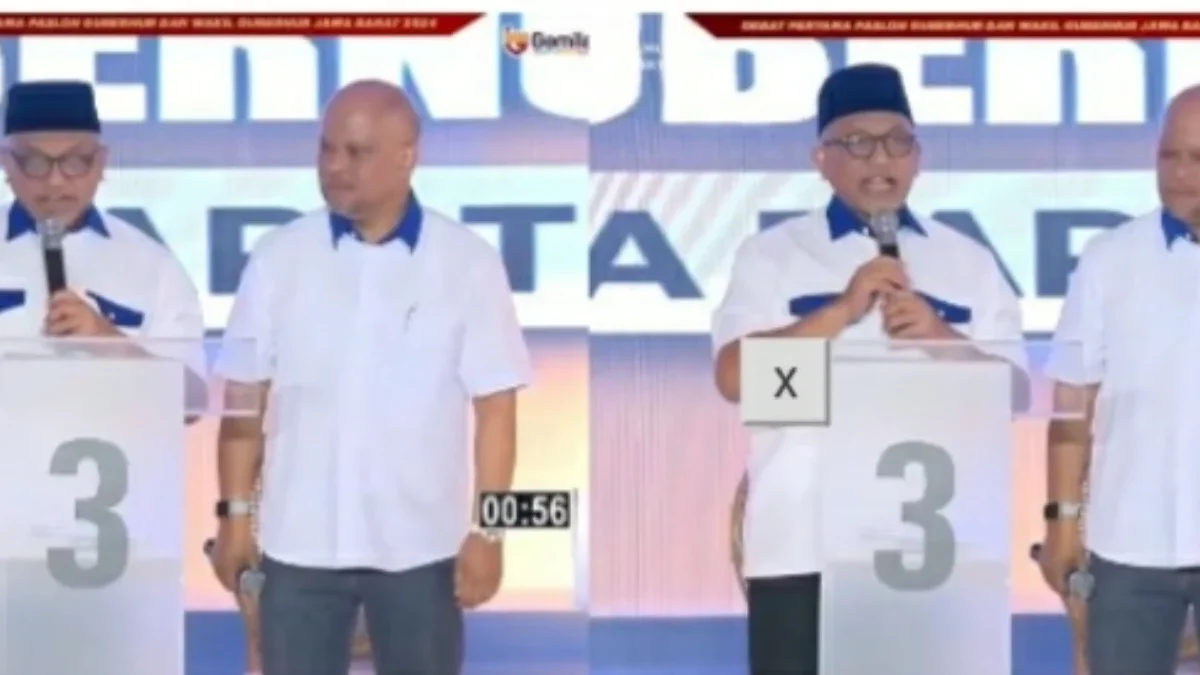 Debat Perdana Pilgub Jabar 2024: Ini Sejumlah Program Unggulan Pasangan ASIH