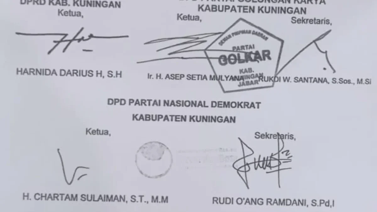 Pencopotan Pj Bupati Kuningan Terindikasi Pesanan, Tiga Parpol Besar di Kabupaten Kuningan Diduga Terlibat